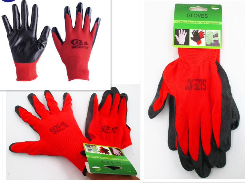 GLOVES - RUBBER COATED 25.4cm (12 Pairs)
