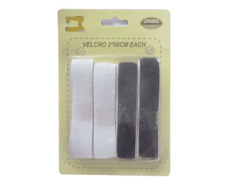STICKY VELCRO - 2 PAIRS 50cm (12 Packs)