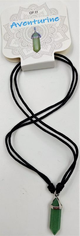 Point Pendant - Aventurine (Set of 6)