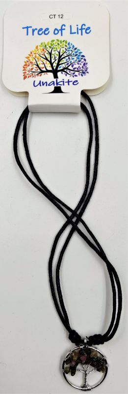 Pendant - Tree of Life  Unakite (Set of 6)