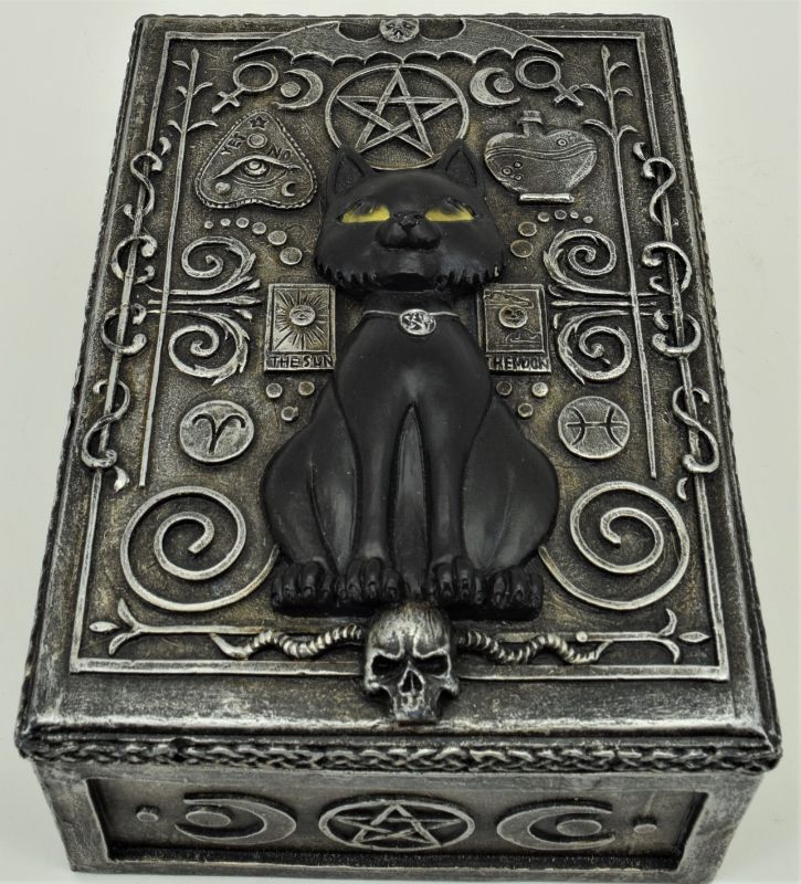 Tarot Box - Black Cat (14cm)