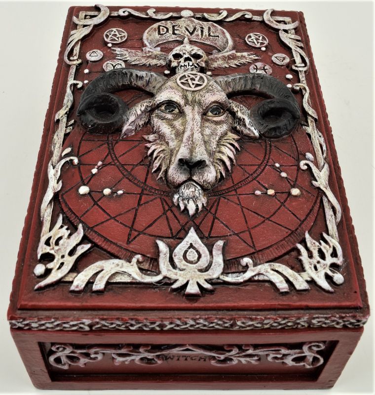 Box - Red Baphomet (14cm)