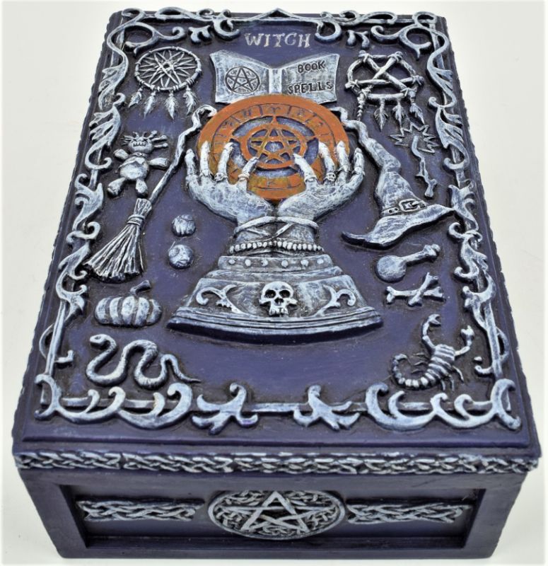 Tarot Box - Purple Witchery (14cm)