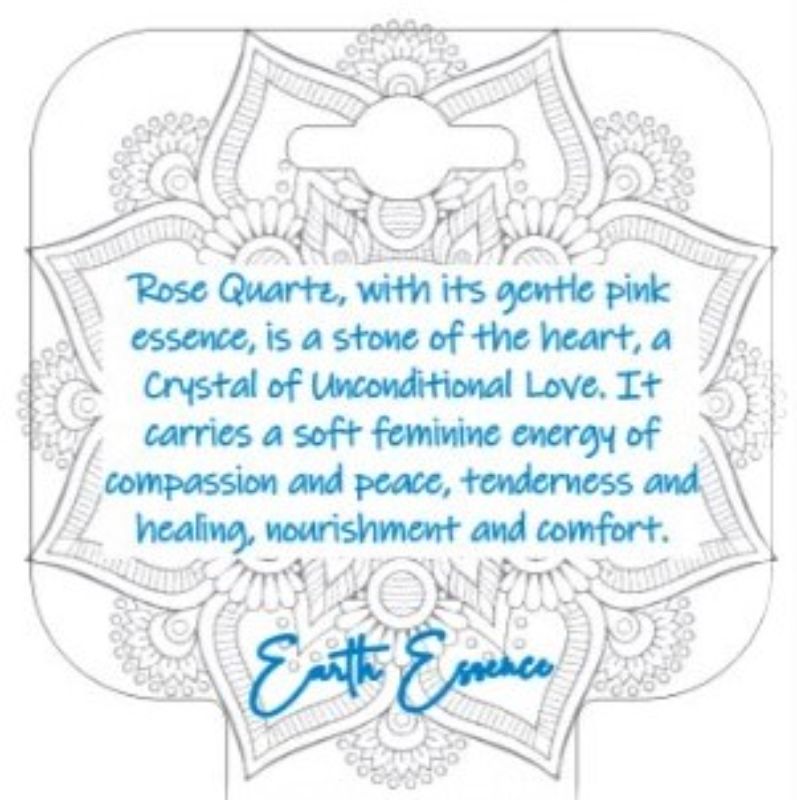 Point Pendant - Rose Quartz (Set of 6)