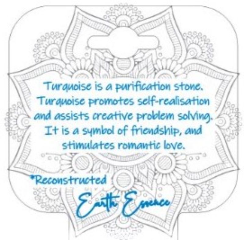 Point Pendant - Turquoise (Set of 6)