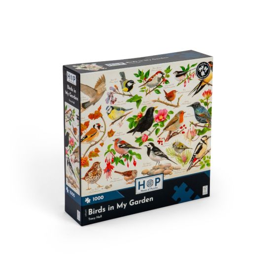 Birds In My Garden - 1000 Piece Puzzle - House of Puzzles