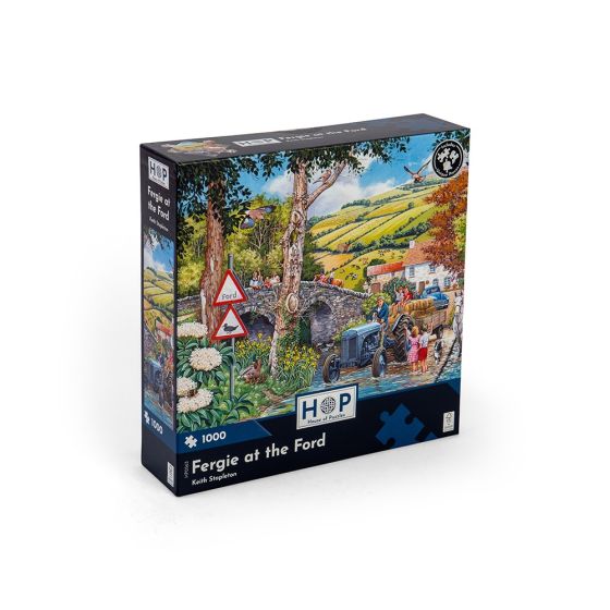 Fergie At The Ford - 1000 Piece Puzzle - House of Puzzles