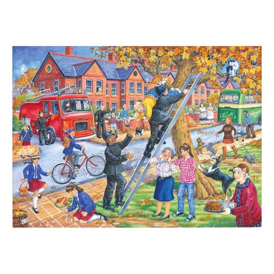 Saving Miss Kitty - Big 250 Piece Puzzle - House of Puzzles