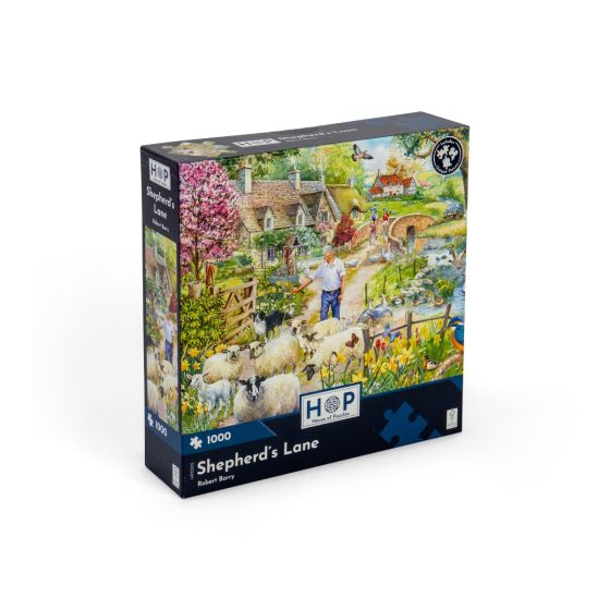 Shepherd's Lane - 1000 Piece Puzzle - House of Puzzles