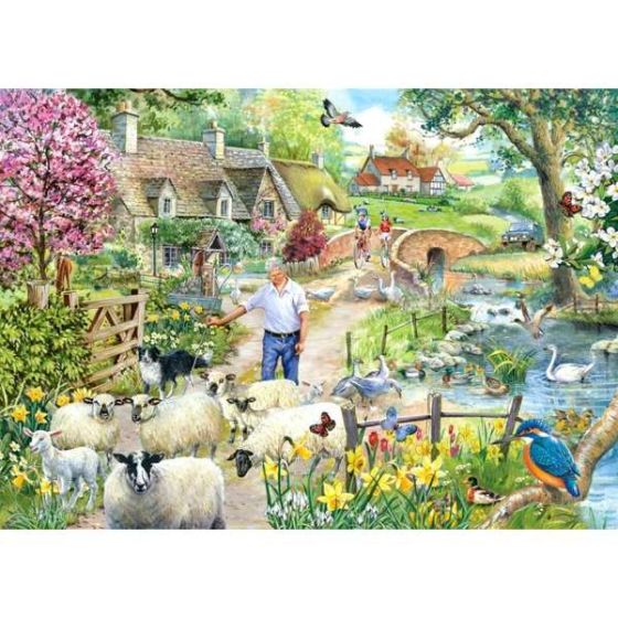 Shepherd's Lane - 1000 Piece Puzzle - House of Puzzles