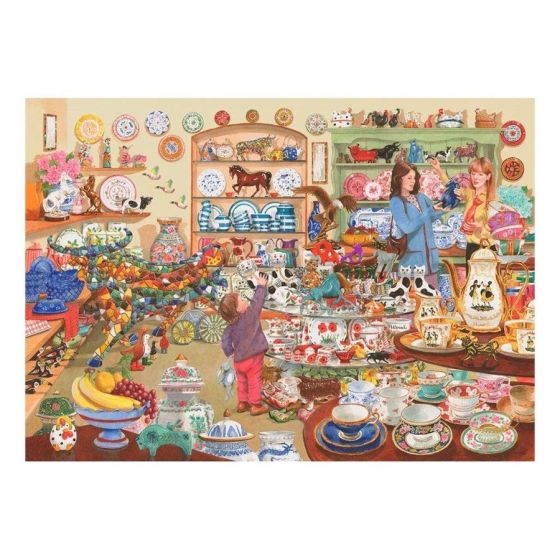 Bulls In A China Shop - 1000 Piece Puzzle - House of Puzzles
