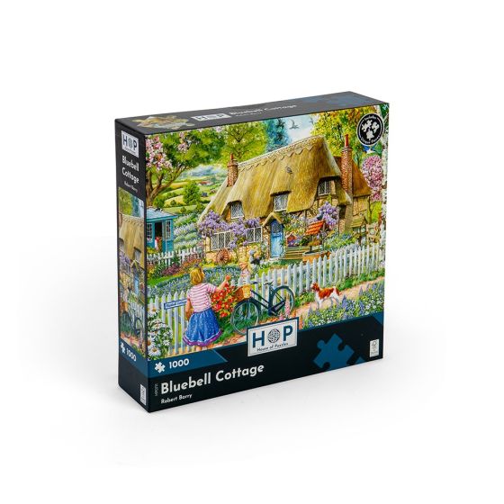 Bluebell Cottage - 1000 Piece Puzzle - House of Puzzles