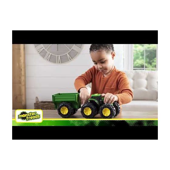 Monster Treads Tractor & Wagon - John Deere