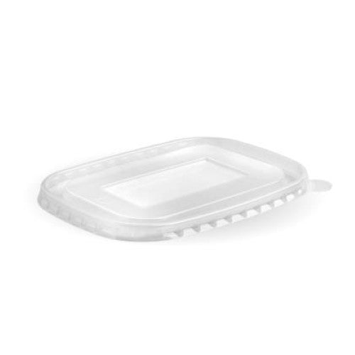 Lid Plastic Rectangle to Fit 500-1000ml Paper Containers - 50PC