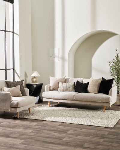 Cushion Cover - Odessa Black (35 x 50cm) - OLLO