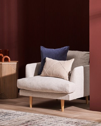 Cushion Cover - Alba Ecru (35 x 50cm) - OLLO