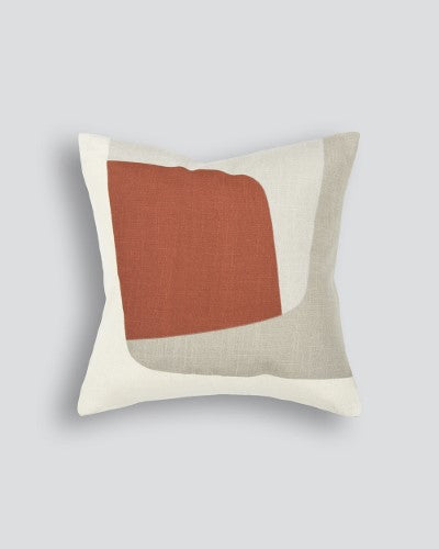 Cushion Cover - Maria Brick (50 x 50cm) - OLLO