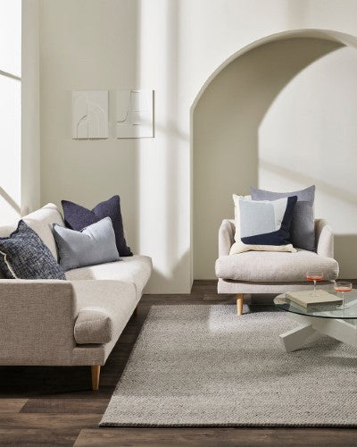 Cushion Cover - Maria Navy (50 x 50cm) - OLLO