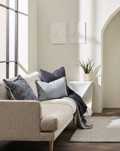 Cushion Cover - Arezzo Navy (50 x 50cm) - OLLO