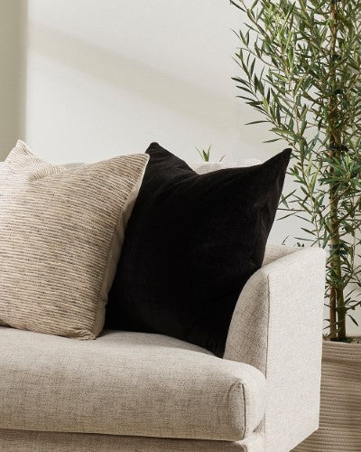 Cushion Cover - Oralie Black (50 x 50cm) - OLLO