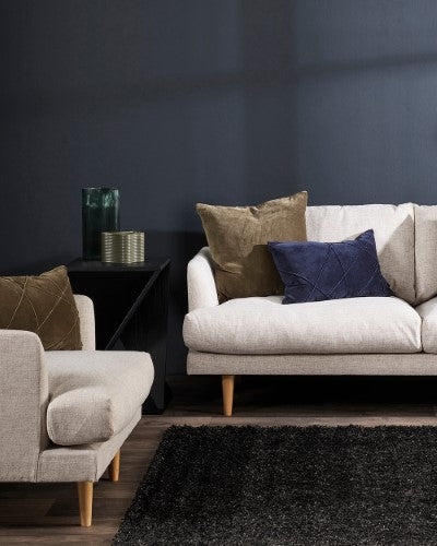 Cushion Cover - Oralie Olive (50 x 50cm) - OLLO