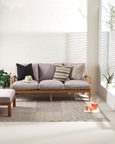 Cushion Cover - Lansdowne Beige (50 x 50cm) - OLLO