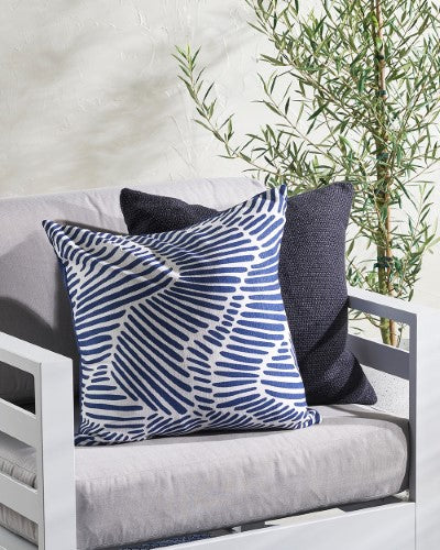 Cushion Cover - Contours Navy (50 x 50cm) - OLLO