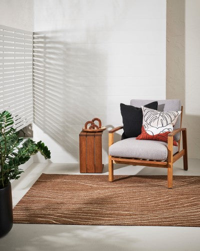 Cushion Cover - Liana Teak (50 x 50cm) - OLLO