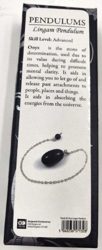 Pendulum - Black Onyx Lingam (Set of 2)