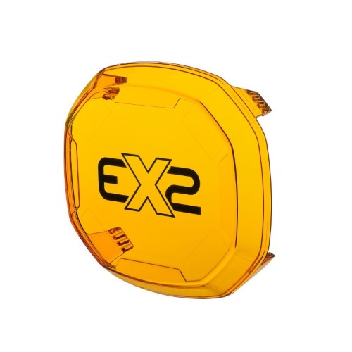7 INCH AMBER LENS COVER TS EX2 EX2R DRIVING LIGHT ONLY
