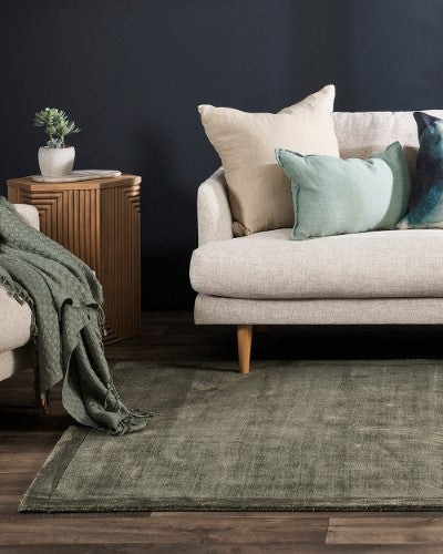 Floor Rug - Chevalier Olive (160 x 230cm) - OLLO