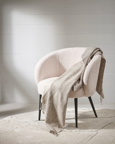 Throw - Varese Biscuit (125 x 150cm) - OLLO