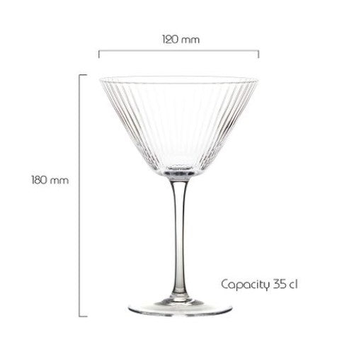 Anton Studio Empire Martini/Cocktail Clear (Set 2