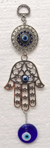 Hanging Ornament - Hamsa with Evil Eye (20cm)