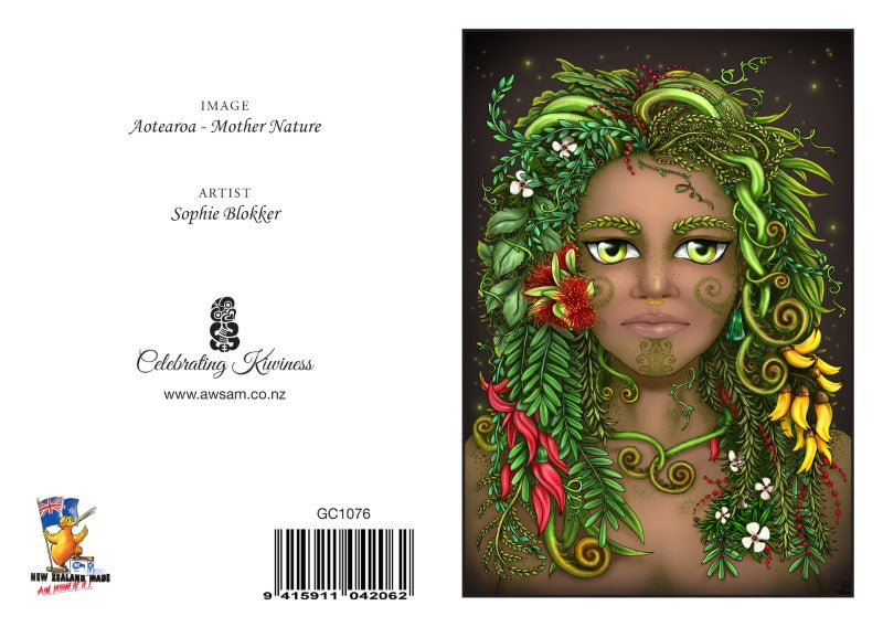 AOTM - Sophie Blokker Greetings Card - Mother Nature