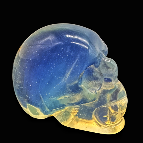 Ornament - Opalite Skull (2.7cm)