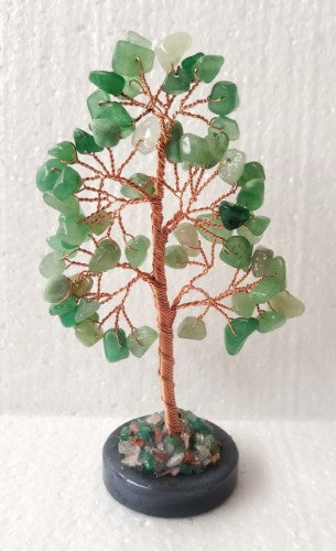 Aventurine Tree - Agate Base (14cm)