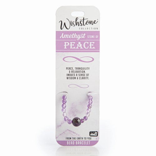 Cord Bracelet - Wishstone Collection Amethyst 2 (Set of 3)