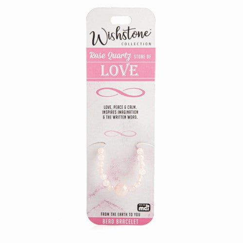 Bead Bracelet - Wishstone Collection Rose Quartz (Set of 3)
