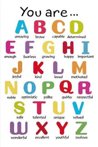 Wall Art on MDF - You Are (40 x 60cm)