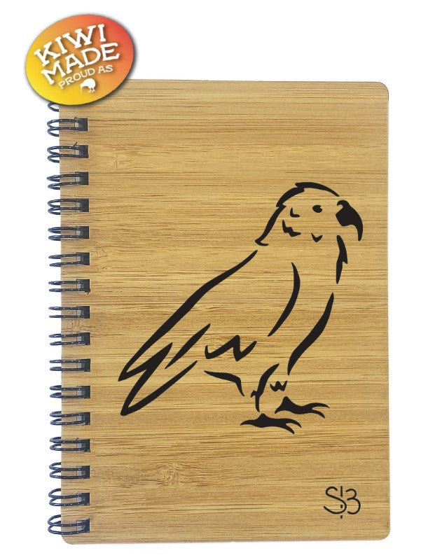 Sophie Blokker Bamboo Notebook Laser Cut - Kea
