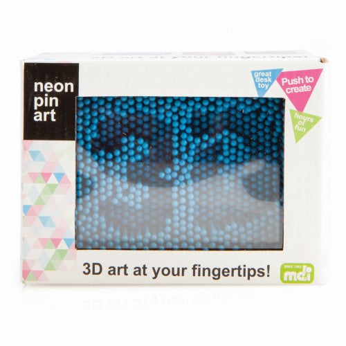 Pin Art - Blue Neon (13cm)
