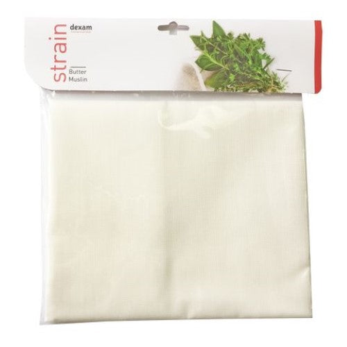 Dexam Butter Muslin Square 114cm for straining, wrapping, and making smooth sauces and cheese in the kitchen.