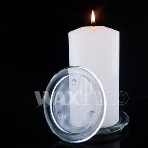 Waxglo- 110mm Dia Glass Plate