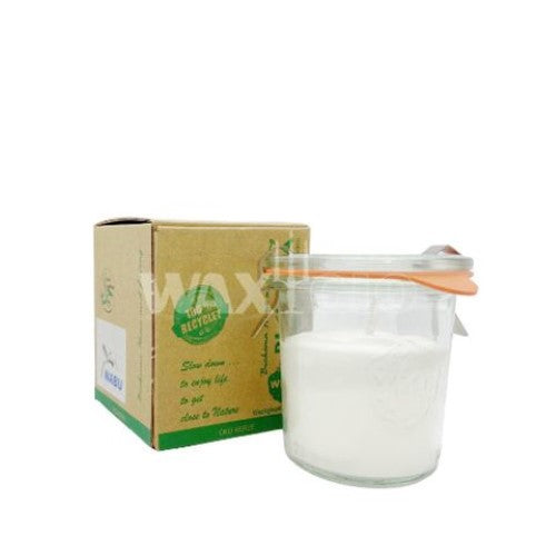 Biokema - Weck ® Glass 140ml With Biomass Candle