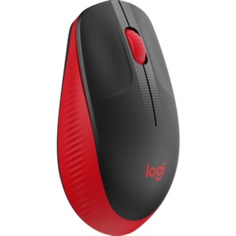 Logitech M190 Full-Size Wireless Mouse - Full-size Mouse - Optical - Wireless -