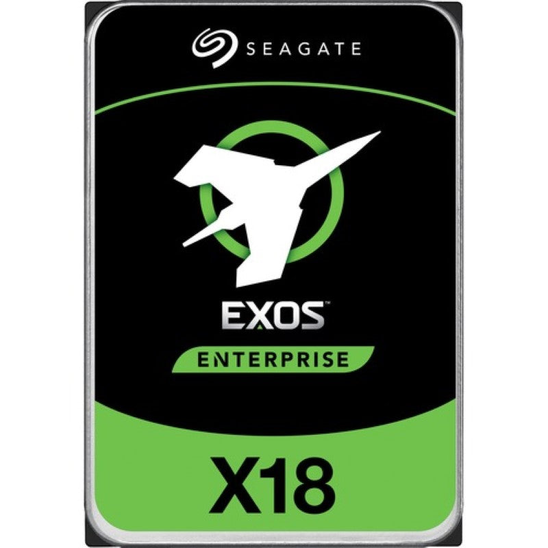 12TB Seagate Exos X18 Hard Drive, 7200 RPM, designed for high-performance data center storage and reliability.