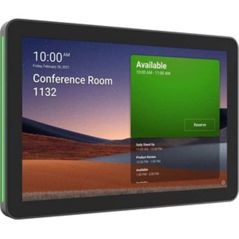 Logitech Tap Scheduler Graphite - Smart Meeting Room Management Panel with 10" Screen