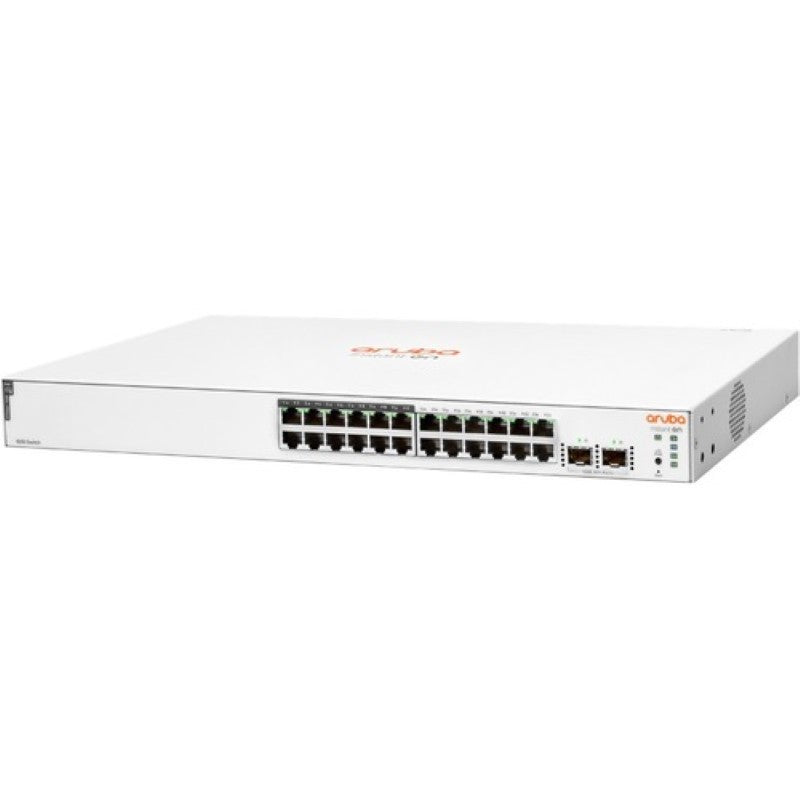 Aruba Instant On 1830 24G 12p Class4 PoE 2SFP 195W Switch - 24 Ports - Manageabl