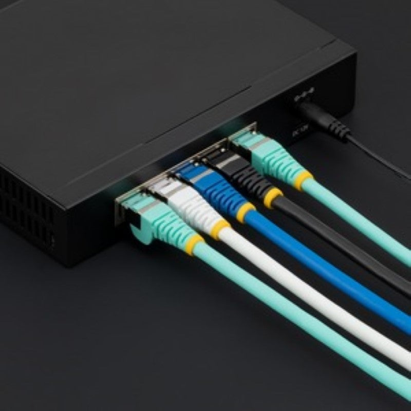 CAT6A LSZH Ethernet Cable - 3 m Category 6a Network Cable for Network Device -